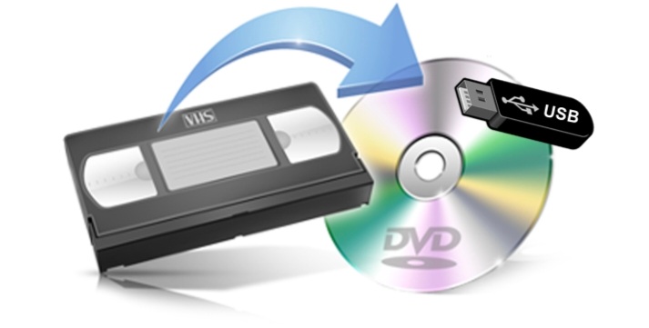 Schwarzgrauer Drucker mit Pfeil zu einer DVD, daneben USB-Stick-Symbol und „USB“-Aufschrift.
